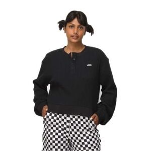 Vans Black Long Sleeve Top